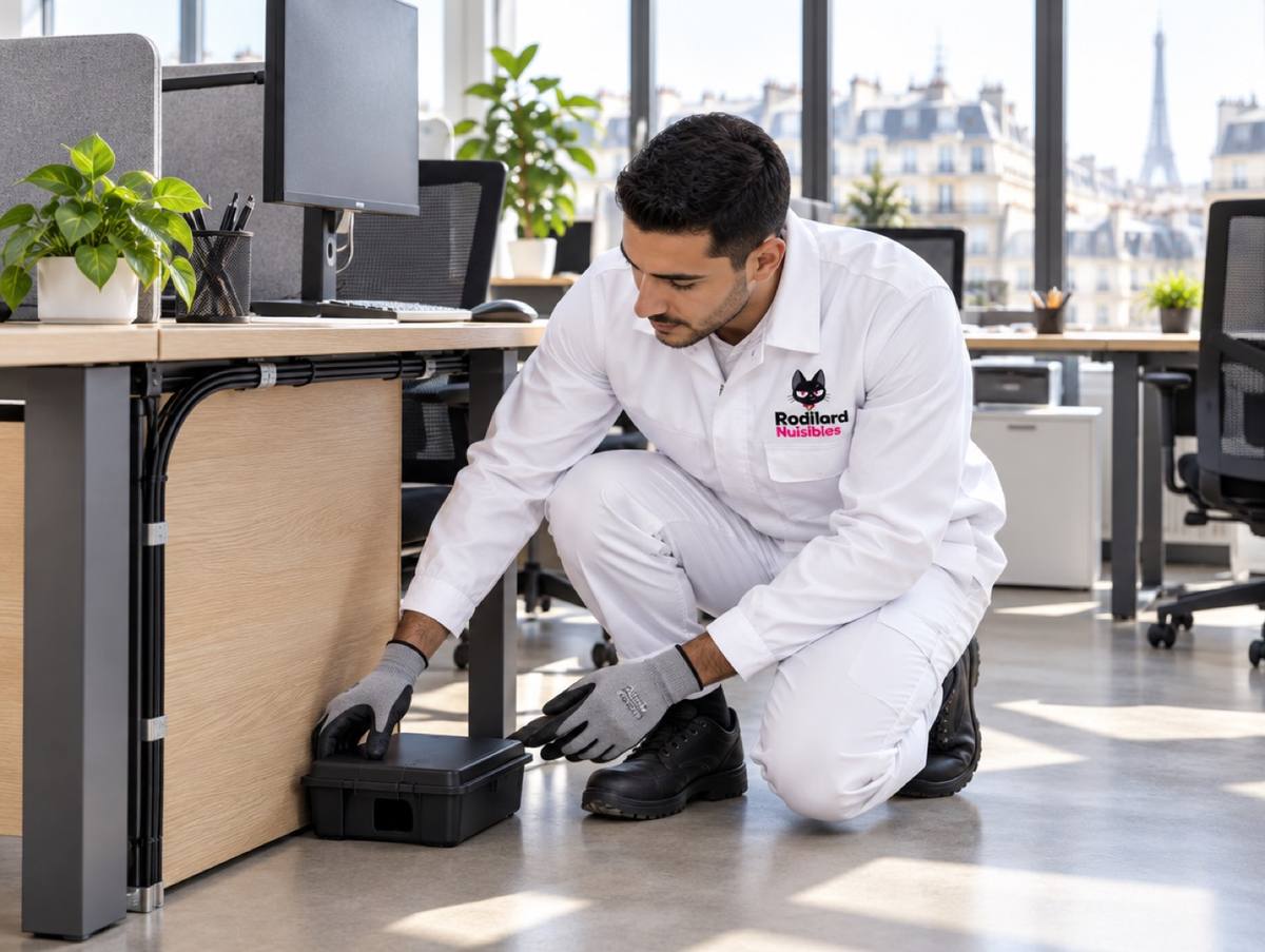 Intervention nuisibles — bureaux & agences